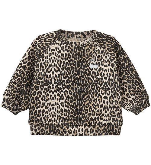 Sofie Schnoor Sweatshirt - Elissb - Light Brown Leopard