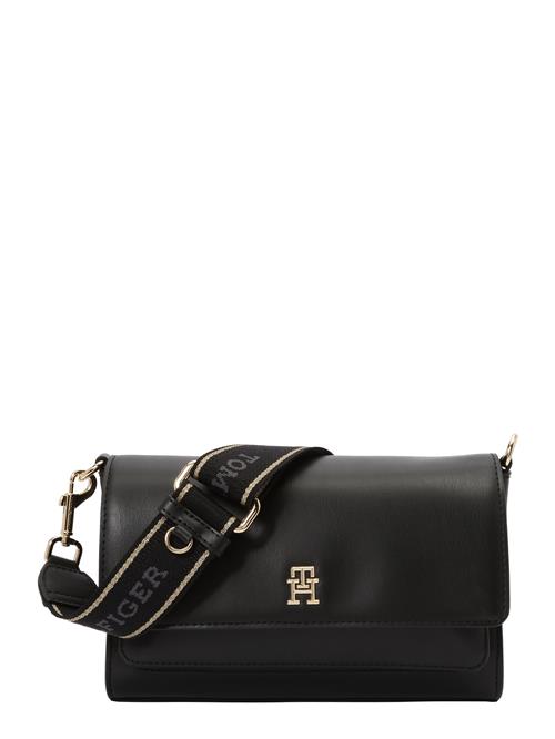 TOMMY HILFIGER Skuldertaske 'Joy'  guld / sort