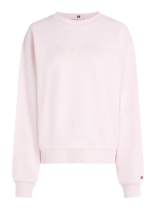 TOMMY HILFIGER Sweatshirt  creme / lyserød