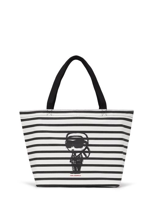 Karl Lagerfeld Shopper  sort / hvid