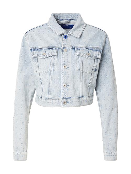 KARL LAGERFELD JEANS Overgangsjakke  pastelblå