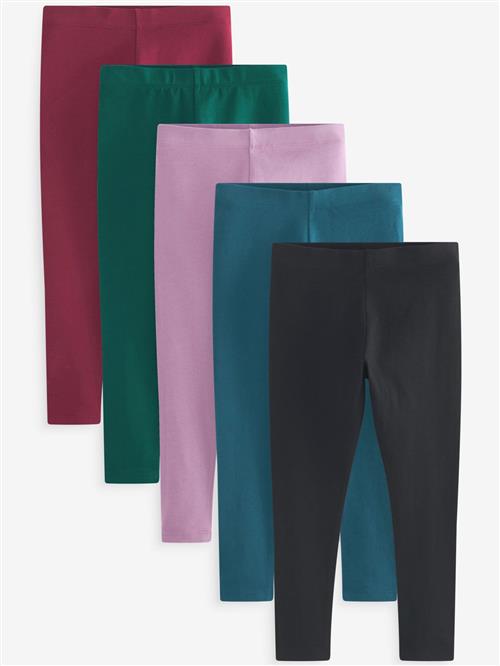 Next Leggings  petroleum / gran / cranberry / sort