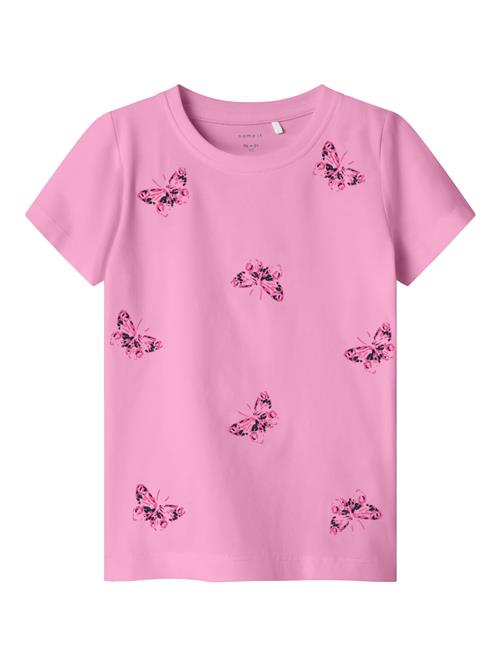 NAME IT Bluser & t-shirts 'NMFDENYS'  pink / pitaya / sort