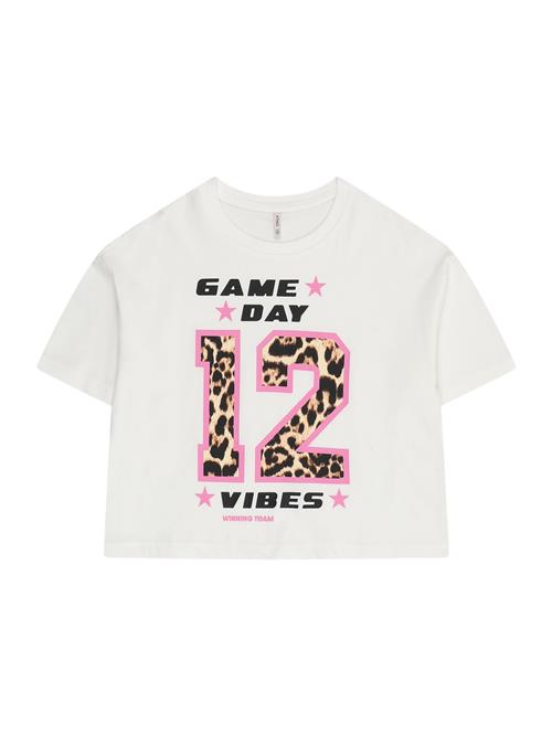 ONLY GIRLS Bluser & t-shirts  beige / pink / sort / hvid