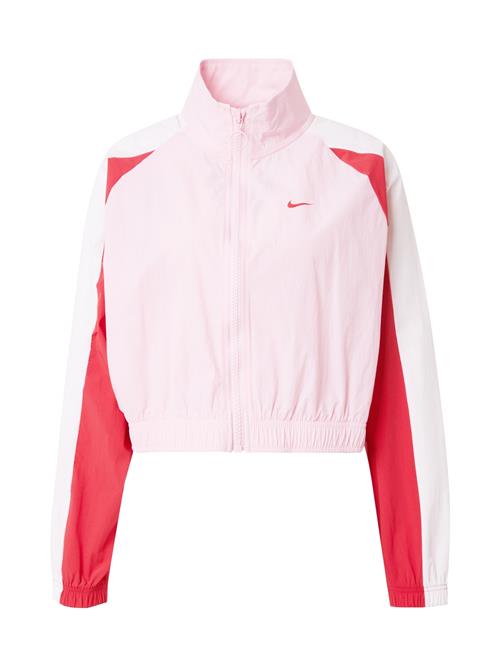 Nike Sportswear Overgangsjakke  lyserød / rød / hvid