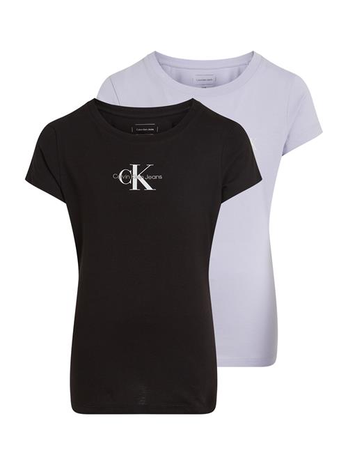 Calvin Klein Jeans Bluser & t-shirts  grå / pastellilla / sort / hvid