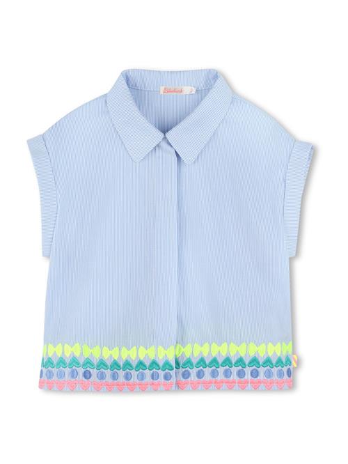 Billieblush Bluse  lyseblå / gul / hvid