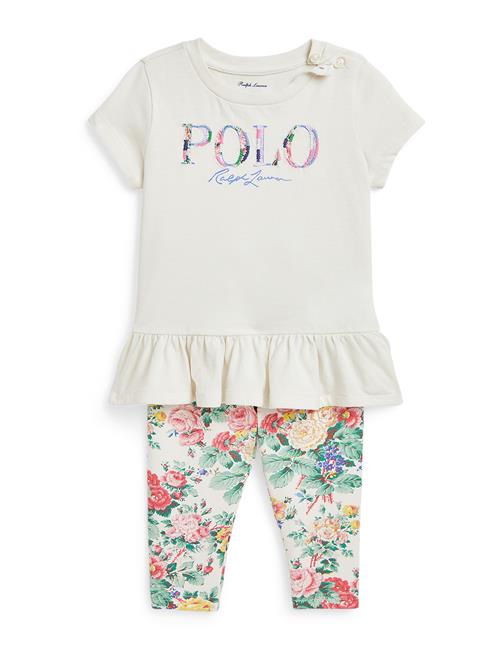 Polo Ralph Lauren Sæt  gul / pastelgrøn / lyserød / hvid