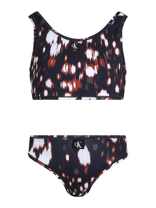 Calvin Klein Swimwear Bikini  safir / rustrød / sort / hvid