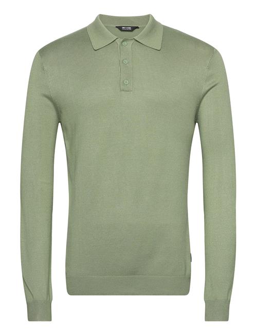 Onswyler Life Ls Polo Knit ONLY & SONS Green