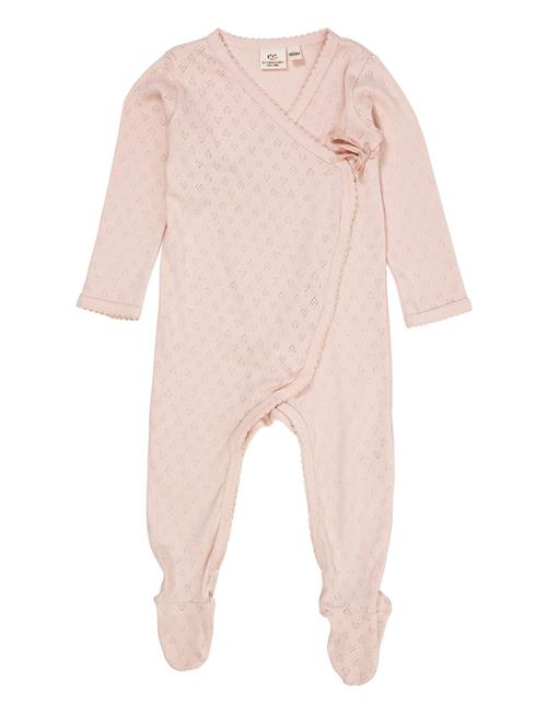 Pointelle Cross-Over Full Body Copenhagen Colors Pink