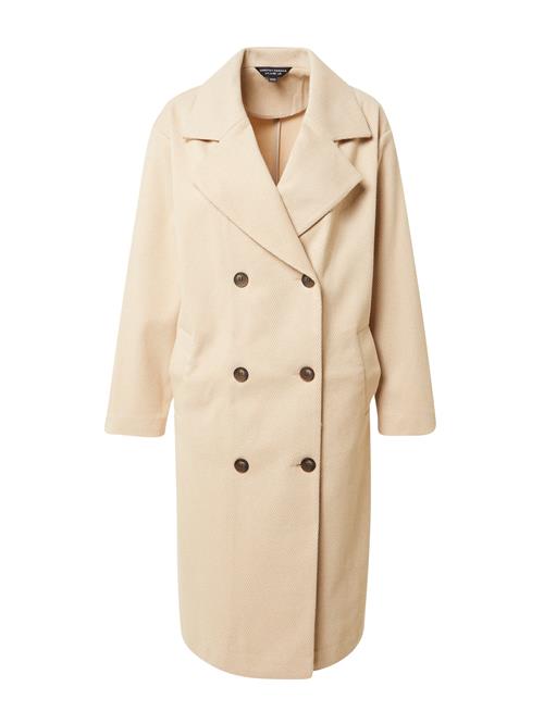 Dorothy Perkins Overgangsfrakke  lysebeige / hvid