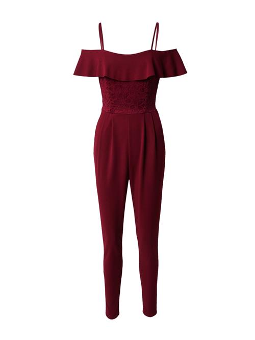 WAL G. Jumpsuit  vinrød