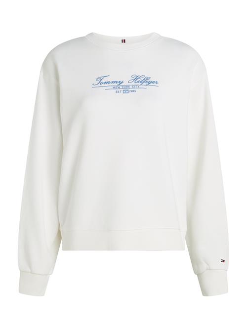 TOMMY HILFIGER Sweatshirt  himmelblå / hvid