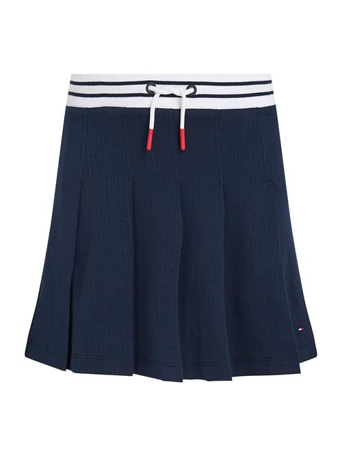 TOMMY HILFIGER Nederdel  navy / hvid