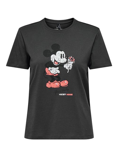 ONLY Shirts 'ONLMICKEY AND MINNIE'  antracit / lys rød / offwhite