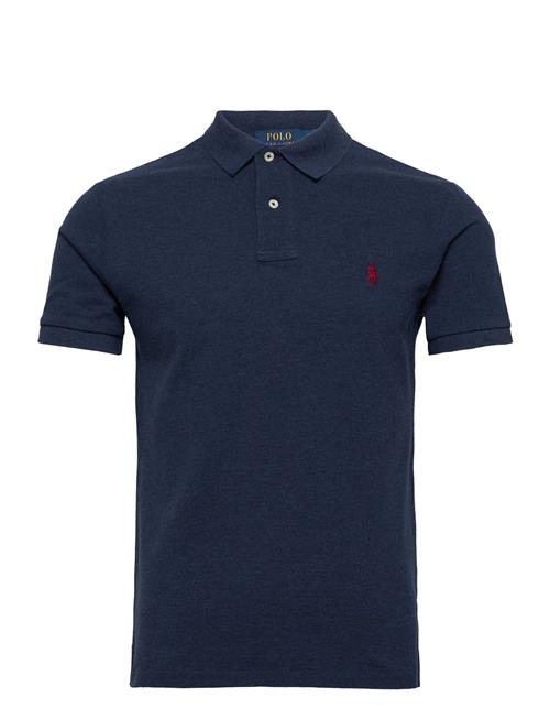 Slim Fit Mesh Polo Shirt Polo Ralph Lauren Blue