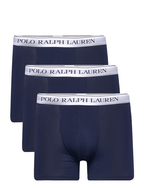 Stretch Cotton Boxer Brief 3-Pack Polo Ralph Lauren Navy