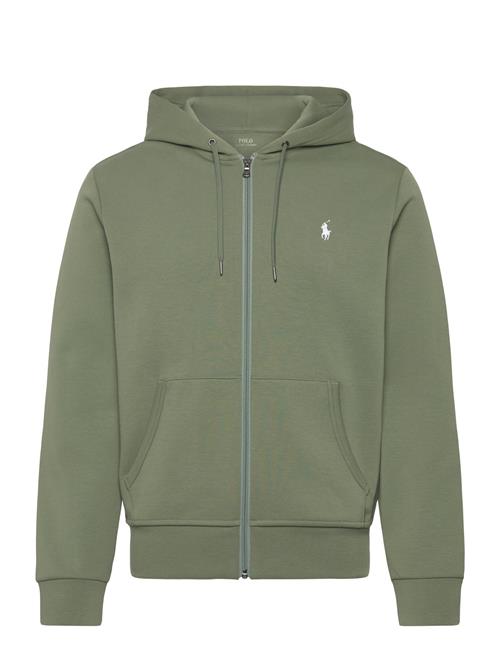 Se Double-Knit Full-Zip Hoodie Polo Ralph Lauren Green ved Booztlet