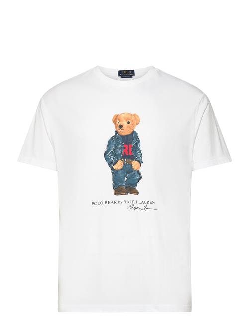 Classic Fit Polo Bear Jersey T-Shirt Polo Ralph Lauren White