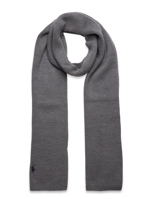 Signature Pony Wool Scarf Polo Ralph Lauren Grey