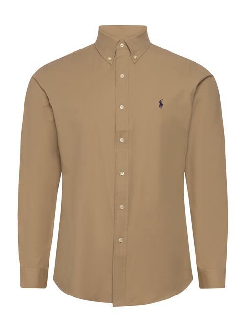 50/1 Bistrch Poplin-Lsl-Sps Polo Ralph Lauren Beige