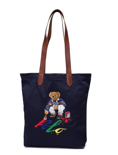 Polo Bear Twill Shopper Tote Polo Ralph Lauren Navy