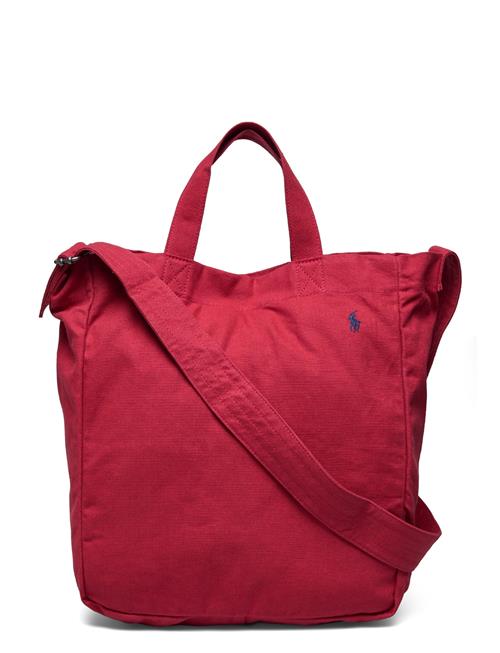 Us Open Canvas Tote Polo Ralph Lauren Red