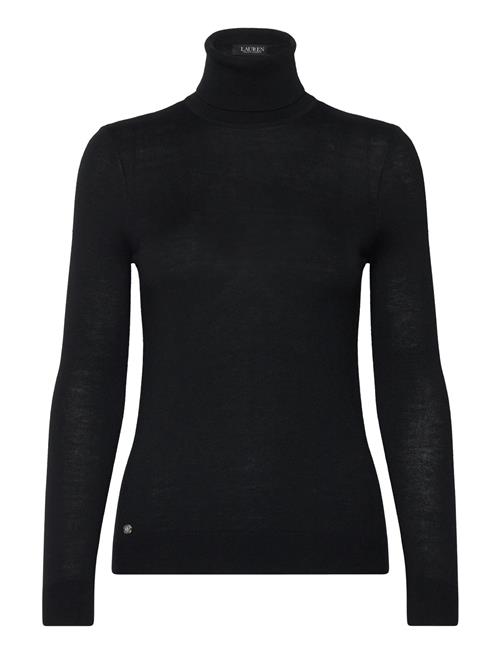 Modal Silk Nylon-Ls Sweater Lauren Ralph Lauren Black