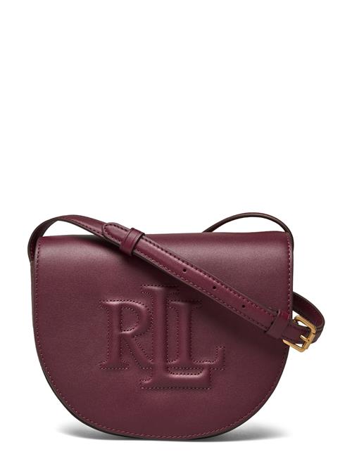 Leather Medium Witley Crossbody Lauren Ralph Lauren Burgundy