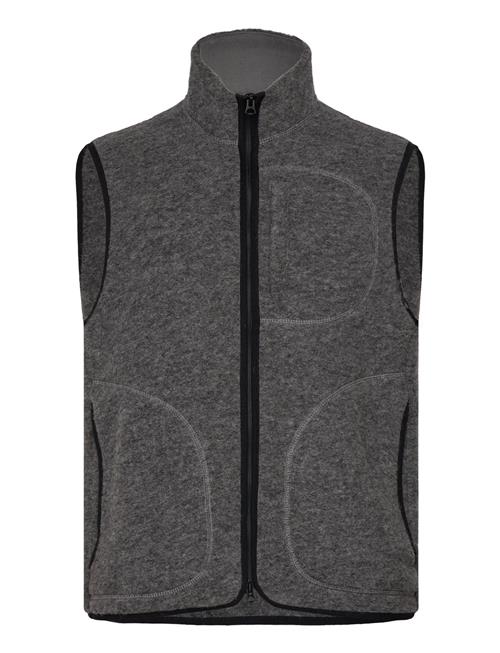 Duncan Wool Fleece Vest J. Lindeberg Grey