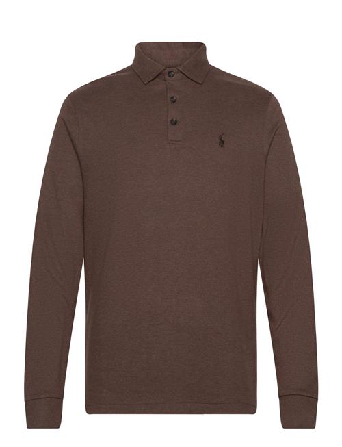 Luxury Jersey Polo Shirt Polo Ralph Lauren Brown