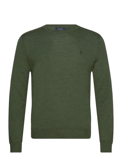 2/30 Merino Wl Rws-Lsl-Plo Polo Ralph Lauren Green