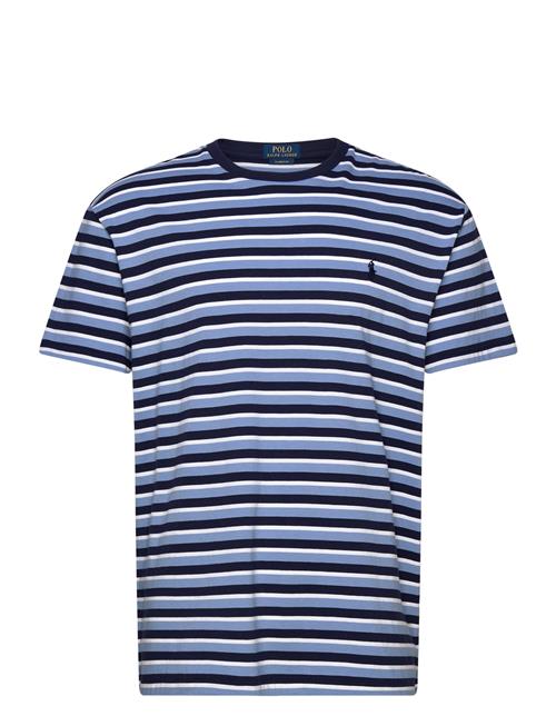 Classic Fit Striped Jersey T-Shirt Polo Ralph Lauren Blue