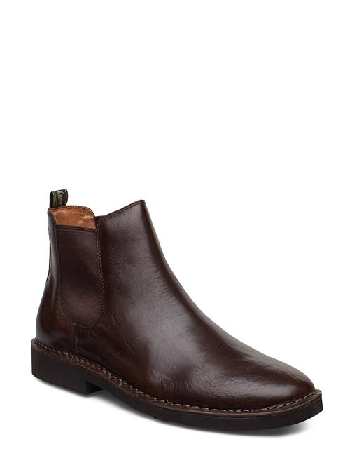 Talan Leather Chelsea Boot Polo Ralph Lauren Brown