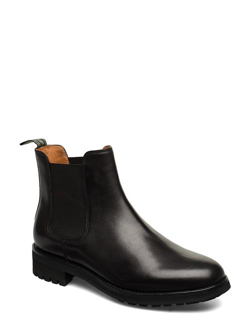 Bryson Leather Chelsea Boot Polo Ralph Lauren Black