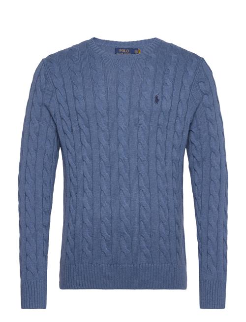 Cable-Knit Cotton Sweater Polo Ralph Lauren Blue