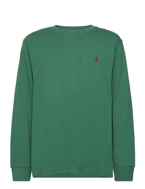 Cotton Jersey Long-Sleeve Tee Ralph Lauren Kids Green