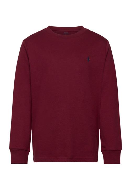 26/1 Jersey-Ls Cn-Tp-Tsh Ralph Lauren Kids Burgundy