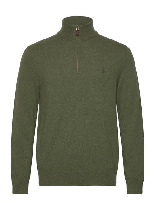 Wool Quarter-Zip Sweater Polo Ralph Lauren Khaki