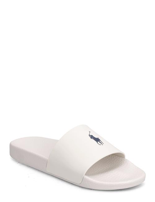 Signature Pony Camo Slide Polo Ralph Lauren White