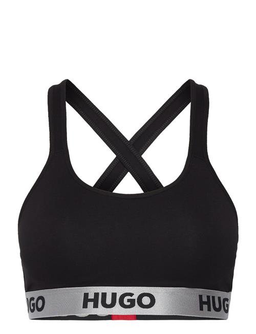 Bralette Padded Sporty Logo HUGO Black