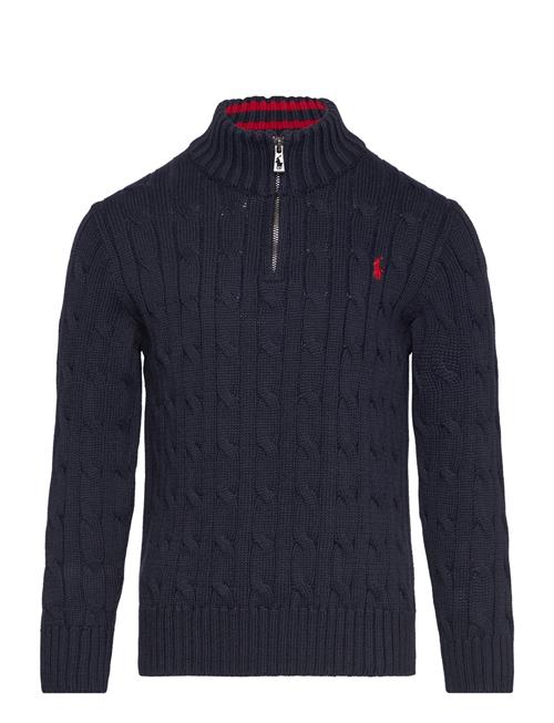 20/2 Cotton-Ls Hz-Sv-Plo Ralph Lauren Kids Navy