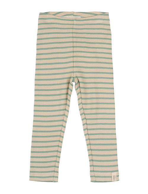 Legging Modal Striped Petit Piao Green