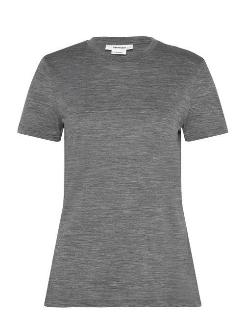 Women Merino 150 Tech Lite Ss Tee Icebreaker Grey