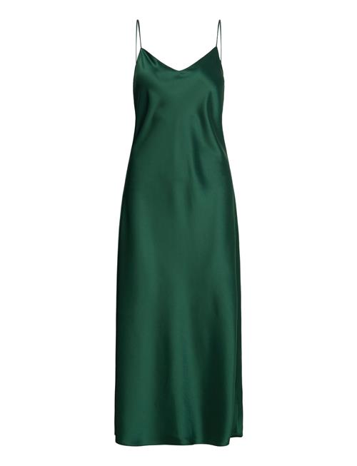 Satin Midi Slip Dress Polo Ralph Lauren Green