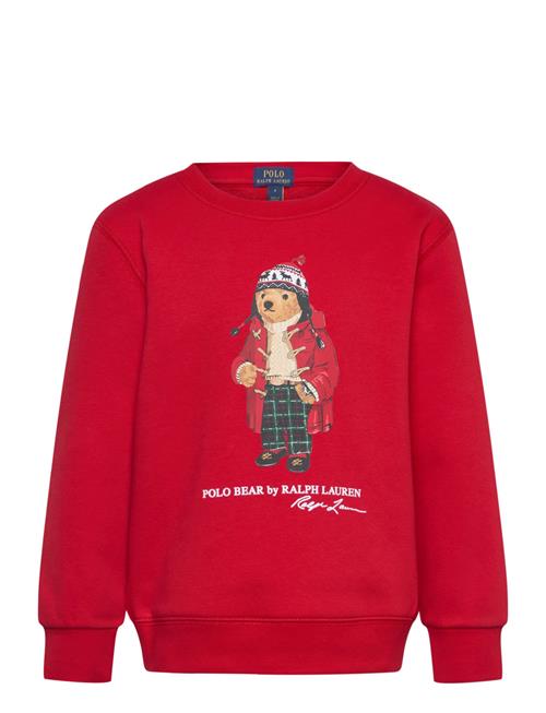 Polo Bear Fleece Sweatshirt Ralph Lauren Kids Red