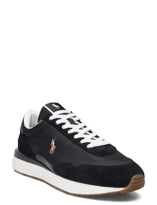 Train 89 Suede-Paneled Sneaker Polo Ralph Lauren Black