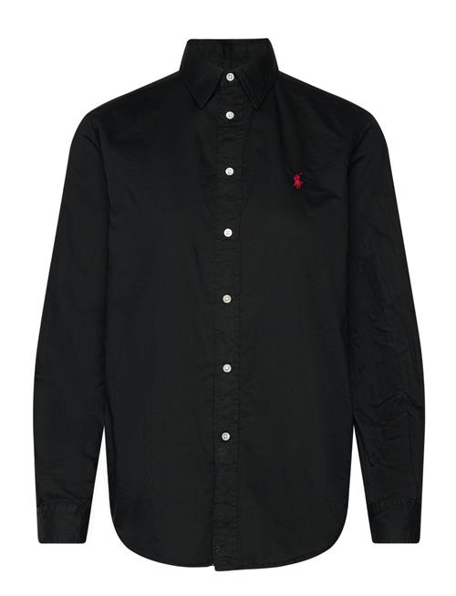 Relaxed Fit Cotton Twill Shirt Polo Ralph Lauren Black