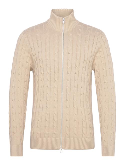 Slhryan Structure Full Zip Selected Homme Beige